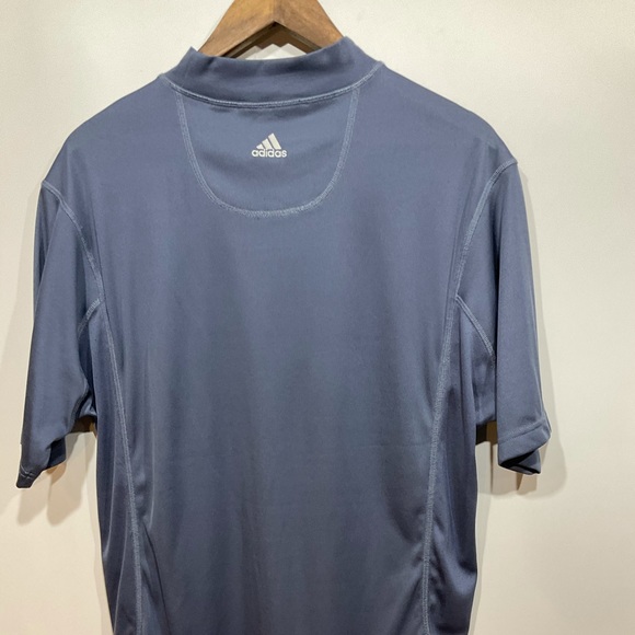 Adidas Climacool Mens Gray 3/4 sleeve length shirt - Picture 3 of 4